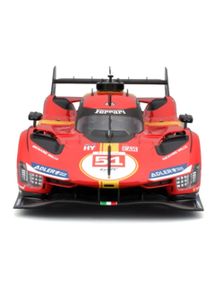 Modellino auto Burago 1:18 FERRARI 499P #51  CALADO/GIOVINAZZI/PIERGUIDI Winner 24H Le Mans 2023-3