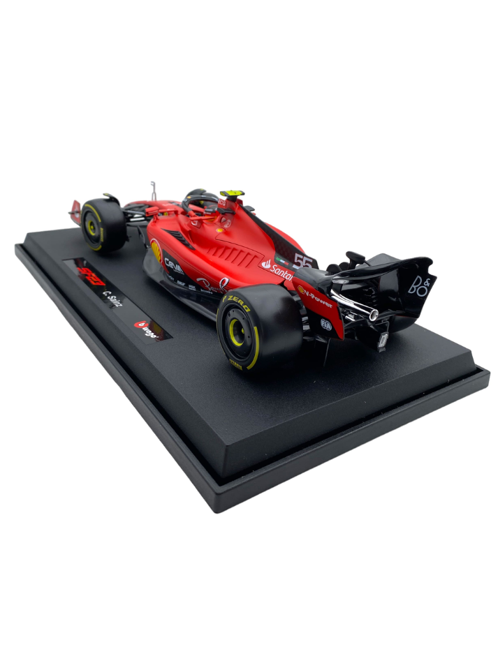 Modellino auto Burago in scala 1:18 FERRARI - F1 SF-23 2023 #55 SAINZ-3