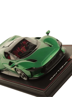 Modellino auto in scala 1:18 FERRARI DAYTONA SP3 GREEN JEWEL LIMITED EDITION-3