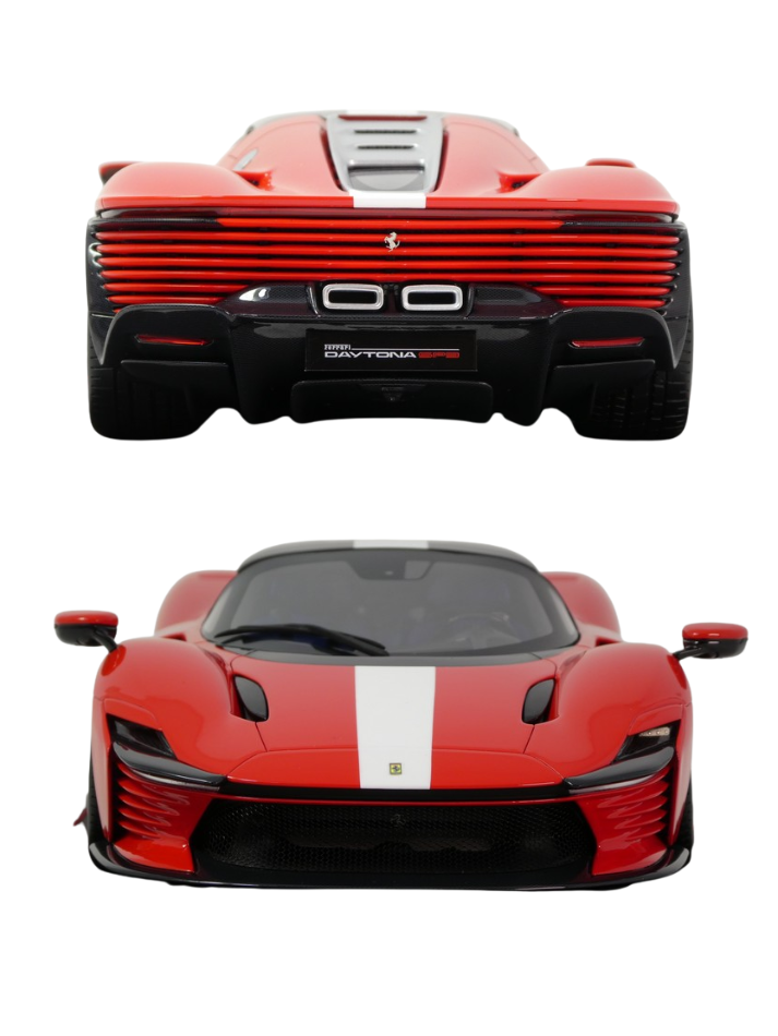 Modellino auto in scala 1:18 FERRARI DAYTONA SP3 ROSSO SCUDERIA-3