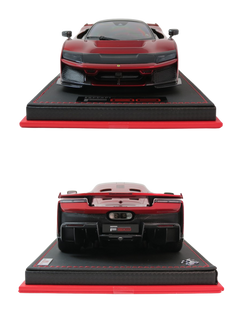 Modellino auto in scala 1:18 FERRARI F80 ROSSO SUPERCAR-3