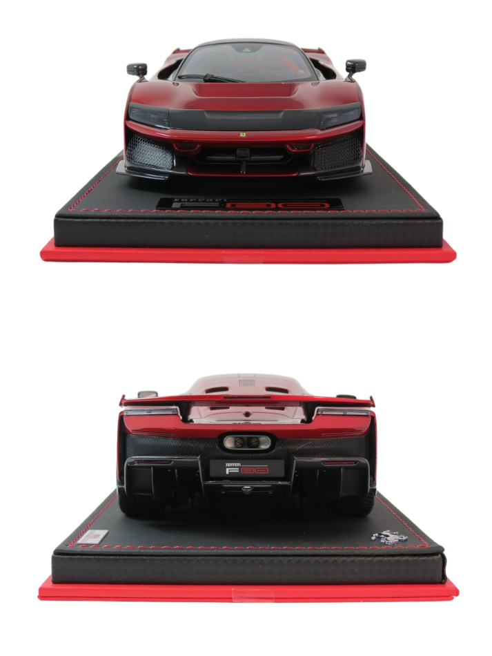 Modellino auto in scala 1:18 FERRARI F80 ROSSO SUPERCAR-3