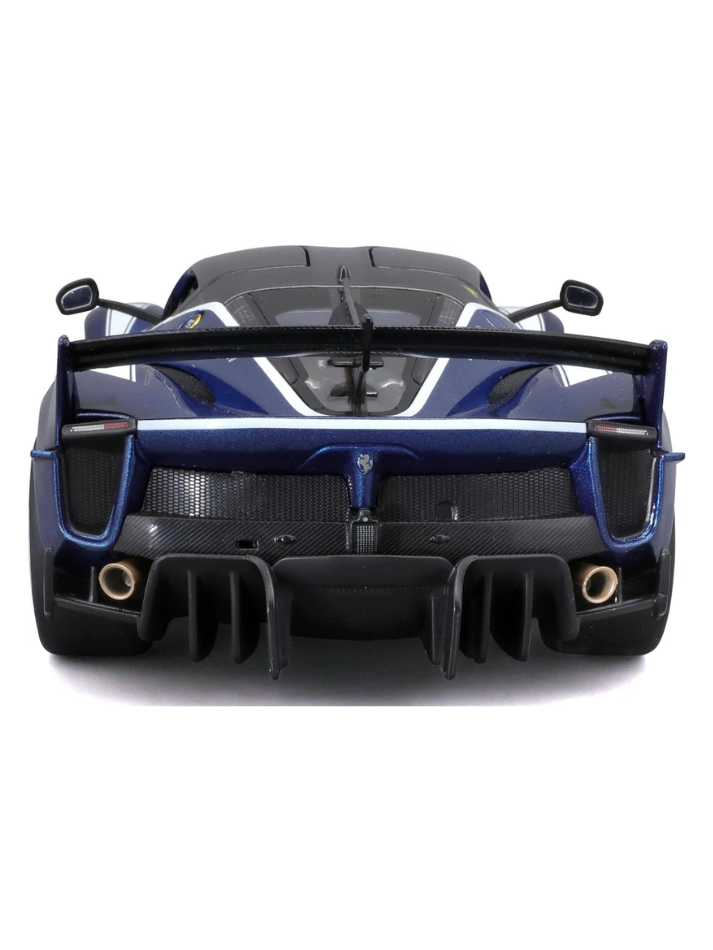 Modellino auto in scala 118 FERRARI FXX K EVO #27 blue-3