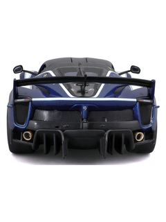 Modellino auto in scala 118 FERRARI FXX K EVO #27 blue-3