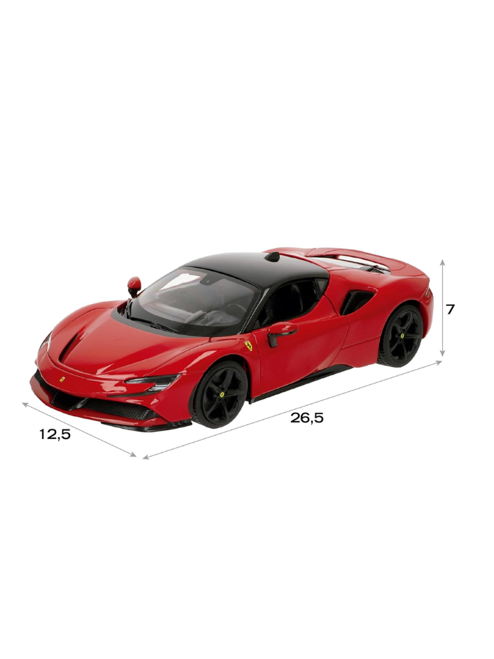 Modellino auto in scala 1:18 FERRARI SF90 STRADALE red-3