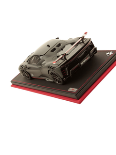 Modellino auto in scala 1:18 FERRARI SF90 XX STRADALE MATT BLACK WITH SHINY BLACK ROOF LTD-3
