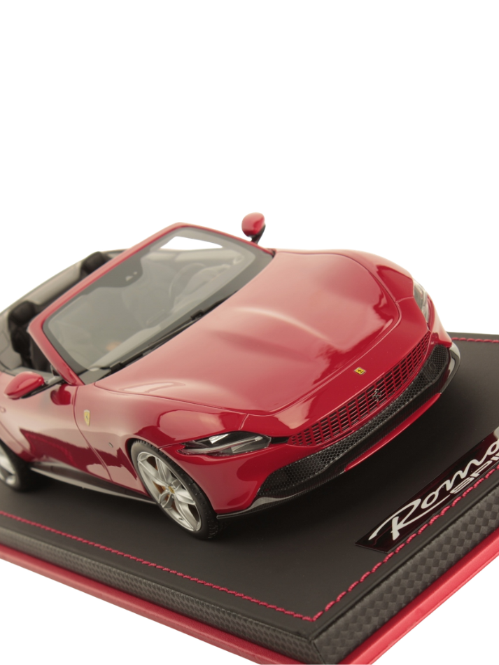 Modellino auto in scala 1:18 Ferrari Roma Spider ROSSO CORSA-3
