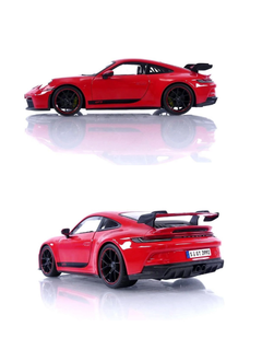 Modellino auto in scala 1:18 PORSCHE 911 GTR RED-3
