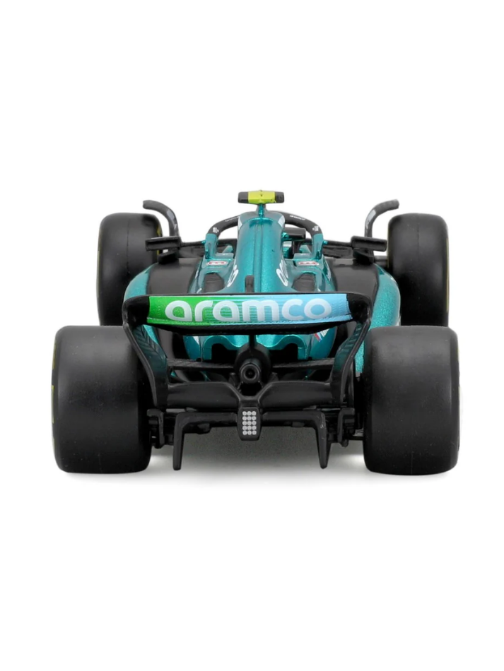 Moldellino auto Burago in scala 1:43 ASTON MARTIN - F1 AMR23  #14 ALONSO Signature-3