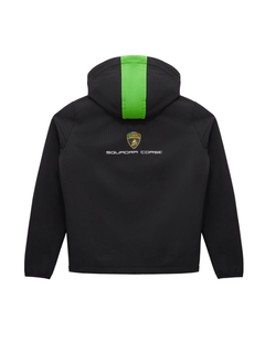 Softshell Bambino Automobili Lamborghini Squadra Corse 2024/25 Nero/Verde-3