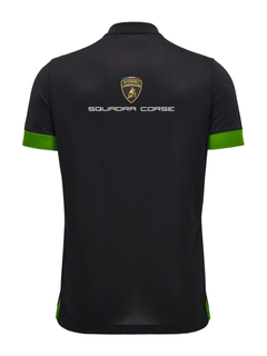 Polo Korean Automobili Lamborghini Squadra Corse 2024/25 Nero/Verde-3