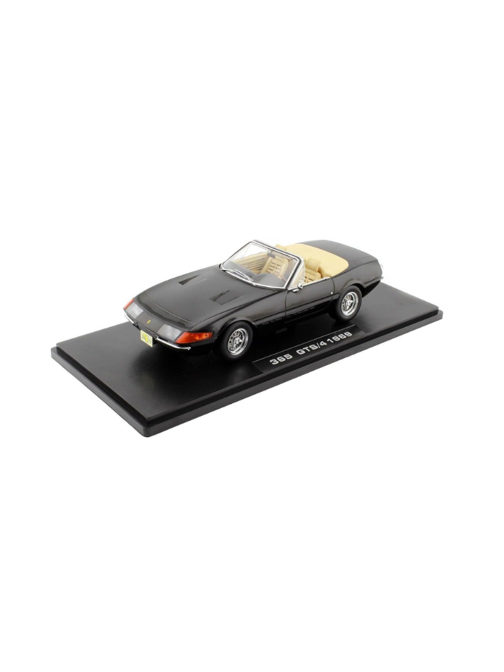 Modellino auto KK Ferrari 365 GTS Daytona Spider Serie 1 del 1969 black in scala 1:18-3