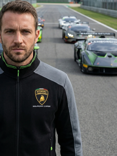 Felpa da viaggio Automobili Lamborghini Squadra Corse-2