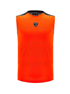 Automobili Lamborghini Erbert Gilet Primo ACTIVEWEAR 2024/25 Arancio/Nero-3