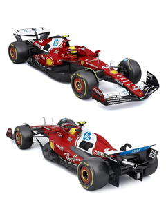 Modellino auto Burago in scala 1:18 FERRARI - F1 SF-25 2025 #44 HAMILTON-3