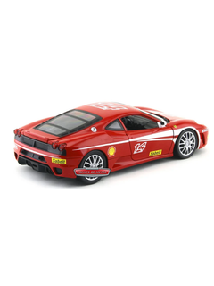 RARITY Modellino auto in scala  1:18 P4403 FERRARI 430 CHALLENGE FOUNDATION HOT WHEELS MATTEL-4