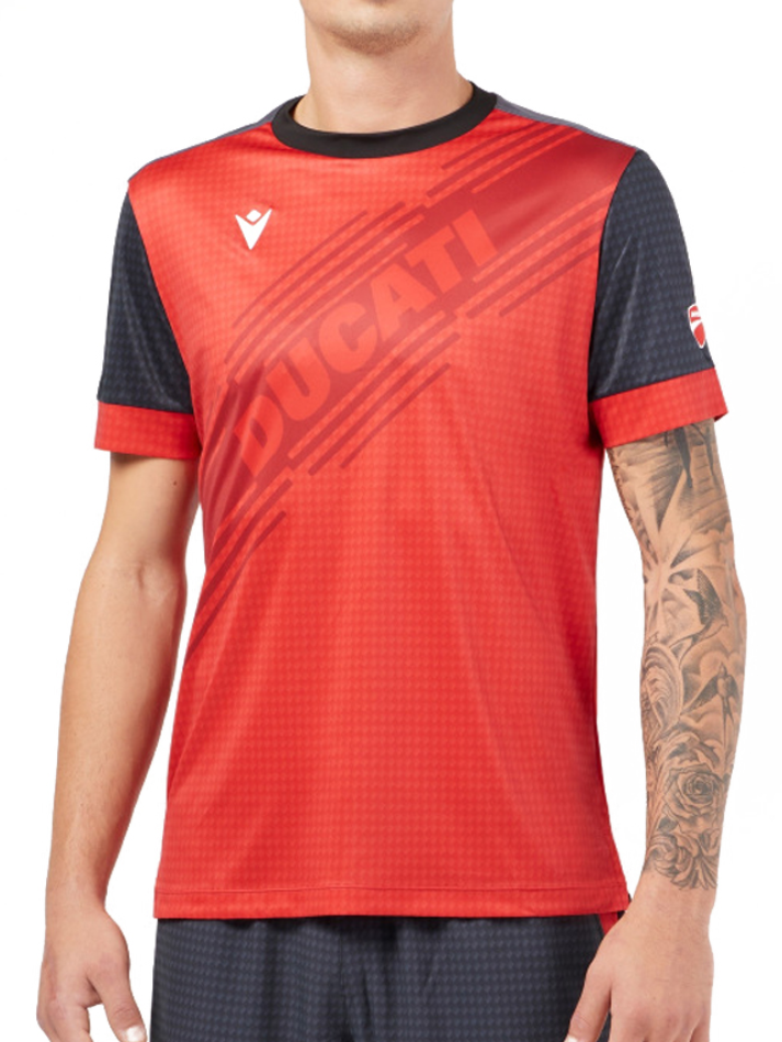 Ducati – Maglia Uomo Nera/Rossa-3