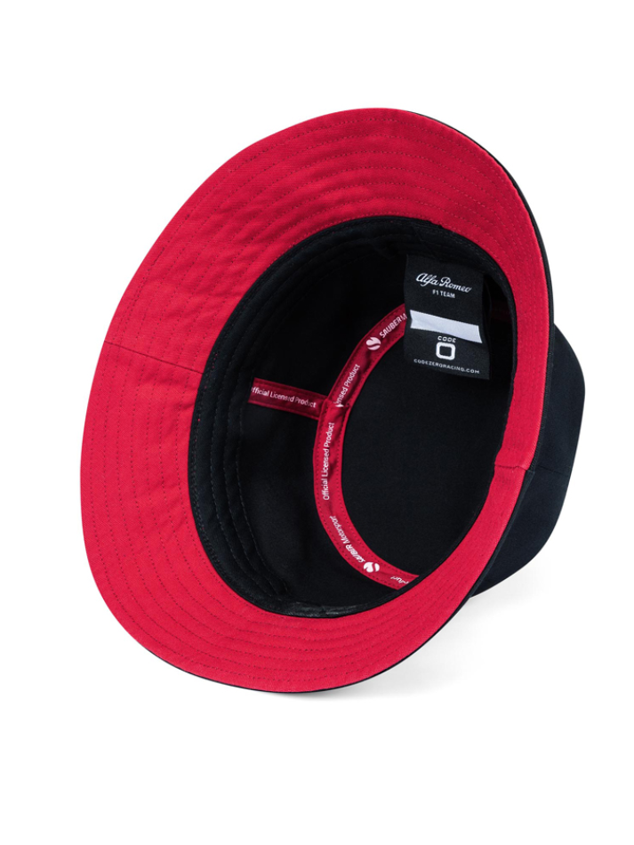 Alfa Romeo F1 Team Cappello da Pescatore Nero 2023-4