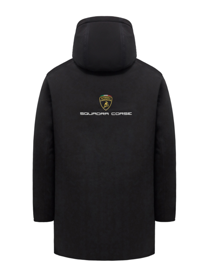 Giubbotto Softshell Imbottito Automobili Lamborghini Squadra Corse 2024/25 Nero-3