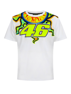 T-shirt da uomo Valentino Rossi Vr46 White-3