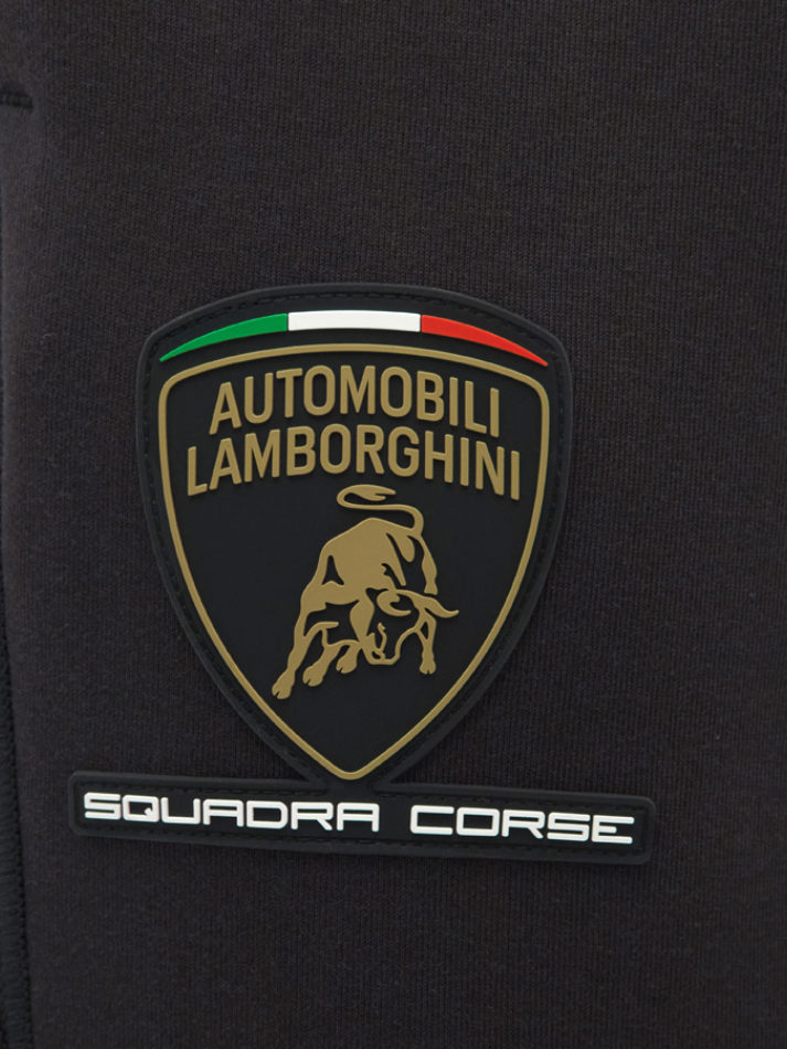 Pantaloni Uomo Lamborghini Squadra Corse SPORTSWEAR 2026/27 Nero-5