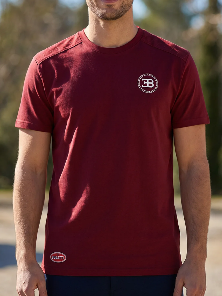 Bugatti T-shirt uomo rossa