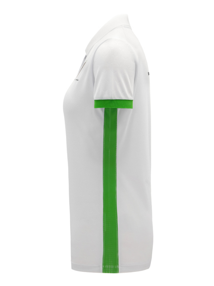 Polo Donna Lamborghini Squadra Corse Super Trofeo 2026/27 Bianco/Verde-4