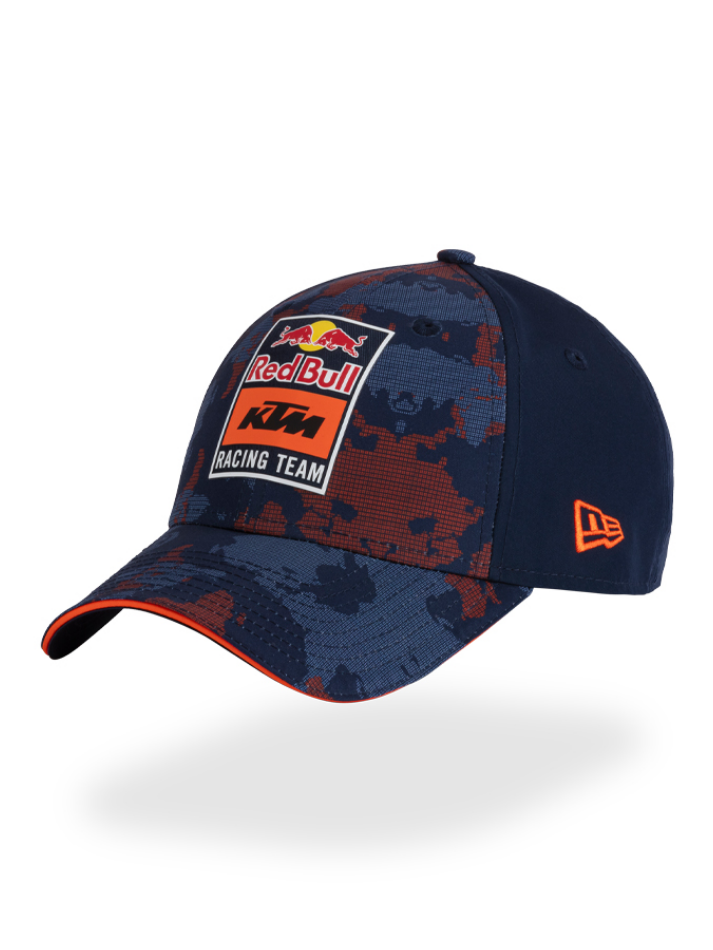 Red Bull KTM Cappello Curved Blu-3