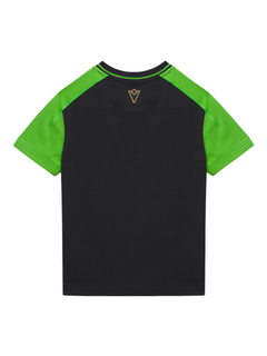 Maglietta Bambino Lamborghini Squadra Corse SPORTSWEAR 2026/27 Nero/Verde-3