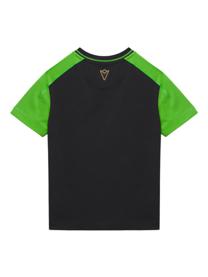 Maglietta Bambino Lamborghini Squadra Corse SPORTSWEAR 2026/27 Nero/Verde-3