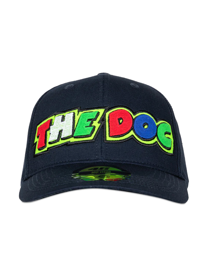 Cappellino Valentino Rossi VR46 The Doctor Blu-2