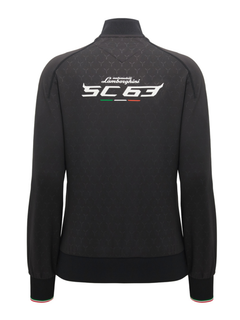 Felpa Zip Donna Automobili Lamborghini SC63 2026/27 Nera-4
