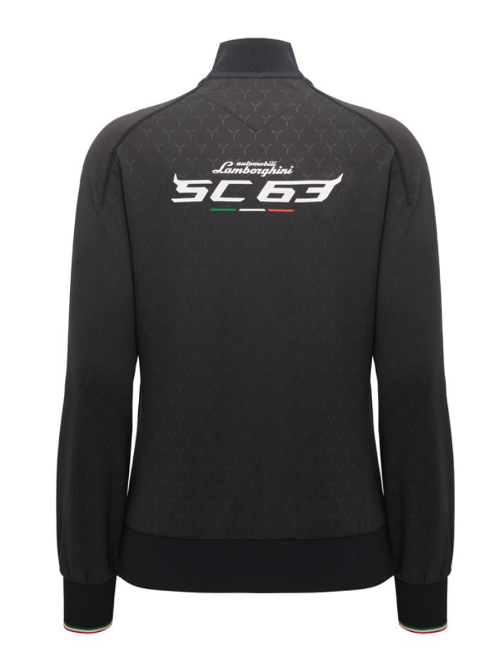 Felpa Zip Donna Automobili Lamborghini SC63 2026/27 Nera-4