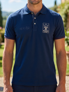 Maserati Polo uomo blu Eldorado-1
