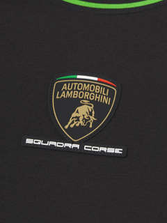 Maglietta Bambino Lamborghini Squadra Corse SPORTSWEAR 2026/27 Nero/Verde-4