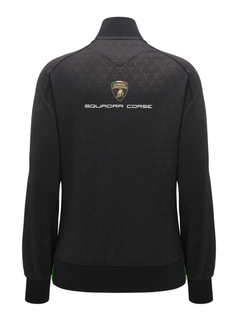 Felpa Zip Donna Lamborghini Squadra Corse Super Trofeo 2026/27 Nero/Verde-3