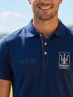 Maserati Polo uomo blu Eldorado-2