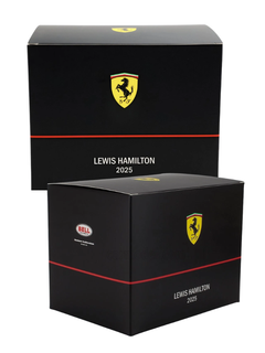 Casco Formula 1 in scala 1:2 Replica Scuderia Ferrari  Lewis Hamilton F1 2025-4