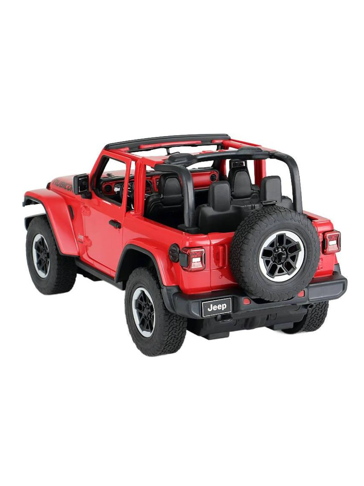 Macchina telecomandata RASTAR 1:14 JEEP WRANGLER RUBICON red-4