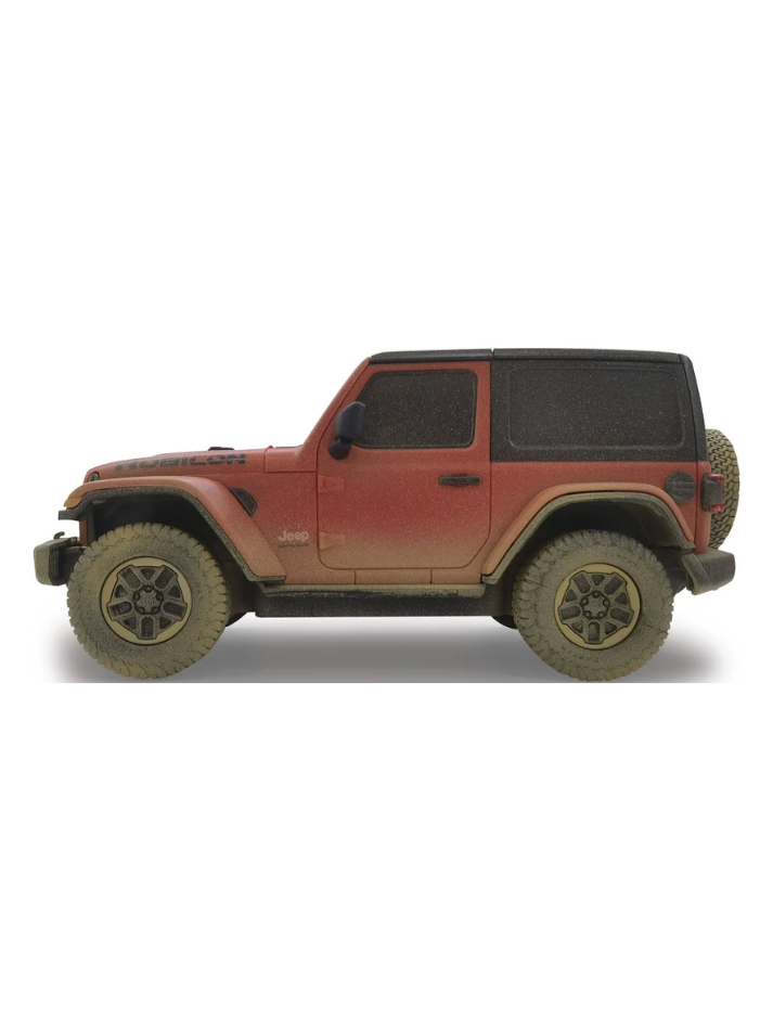 Macchina telecomandata RASTAR in scala 1:24 JEEP WRANGLER RUBICON MUDDY VERSION-4
