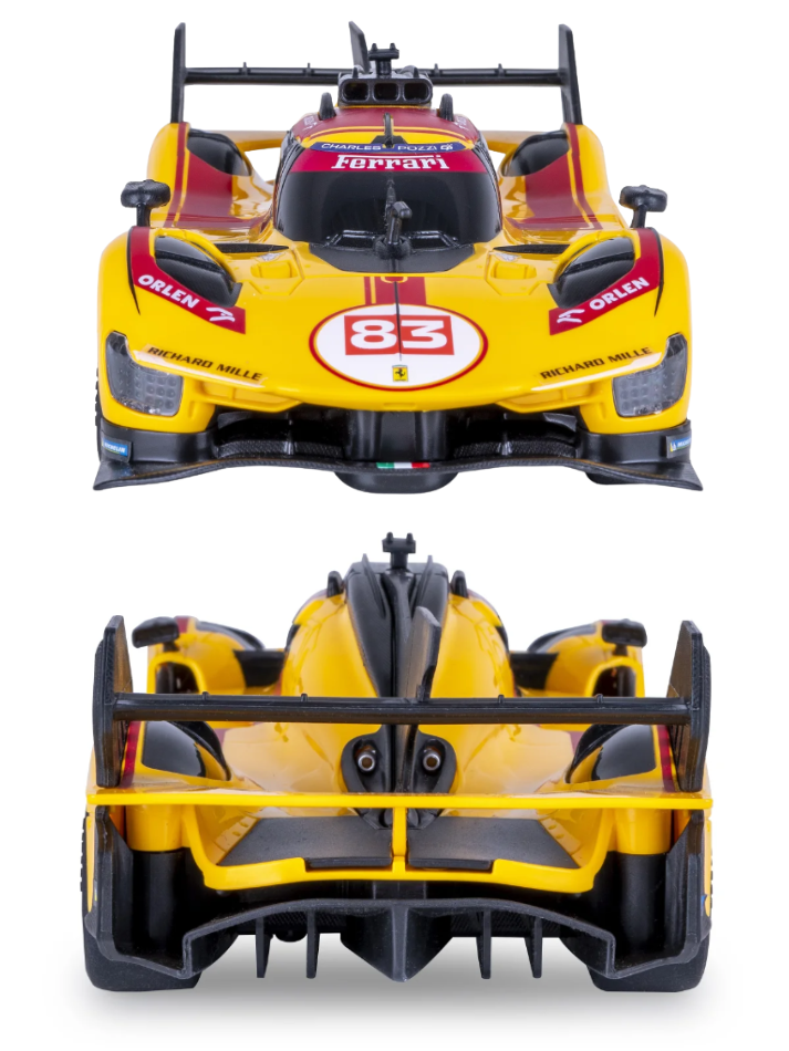 Macchina telecomandata Rastar - R/C control in scala 1:14 FERRARI 499P LE MANS yellow-4
