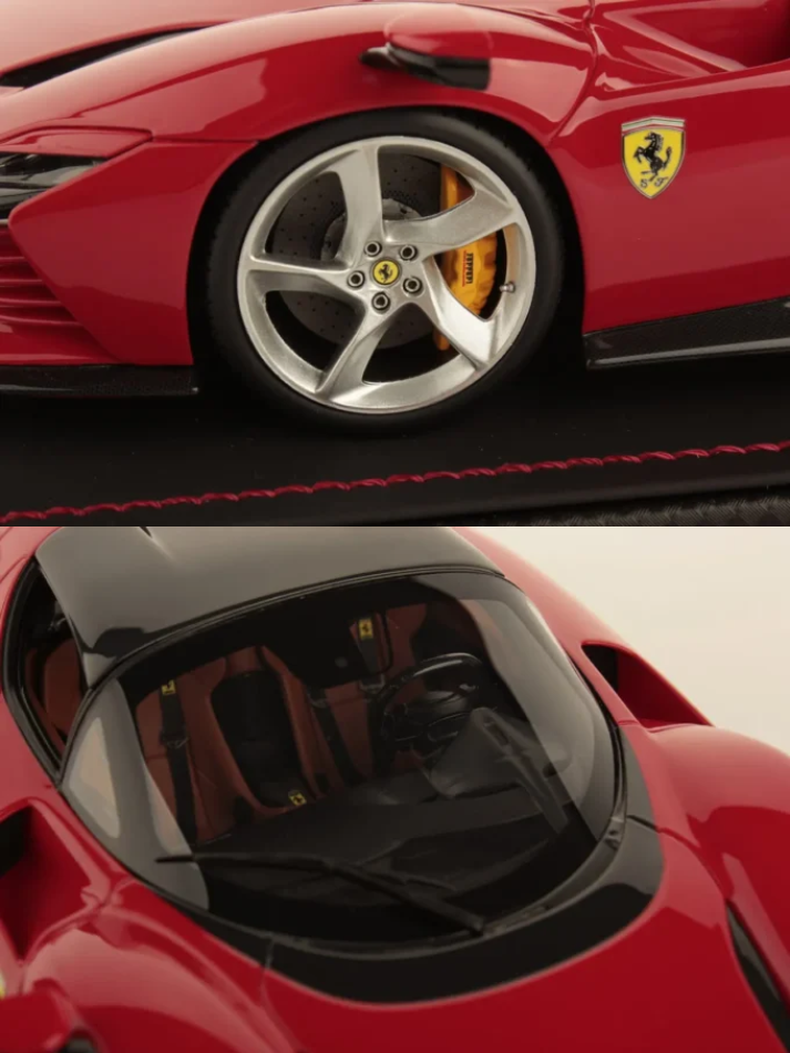 Modellino auto in scala 1:18 FERRARI DAYTONA SP3 ROSSO CORSA-4