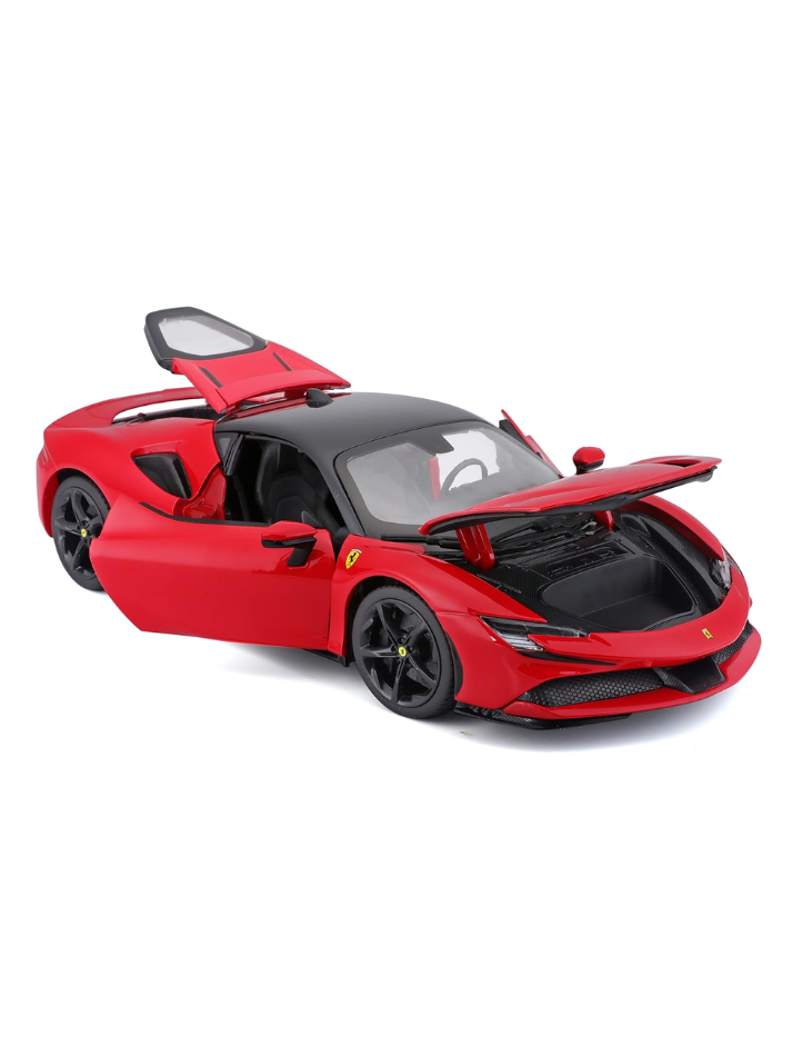 Modellino auto in scala 1:18 FERRARI SF90 STRADALE red-4