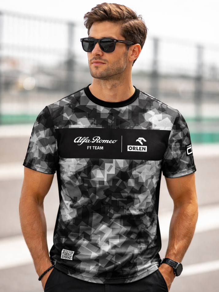 T-shirt mimetica Alfa Romeo F1 Team ORLEN