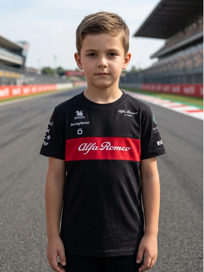 T-shirt Bambino Alfa Romeo F1 Team 2023-1