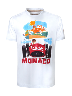 T-hirt Maserati Unisex Gran Prix White-2