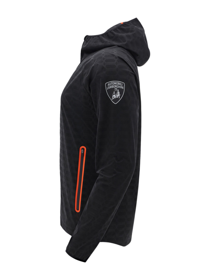 Automobili Lamborghini Christian Giacca Da Pioggia ACTIVEWEAR 2024/25 Nero/Arancio-4
