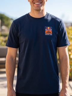 Red Bull KTM T-shirt uomo blu e arancio-1