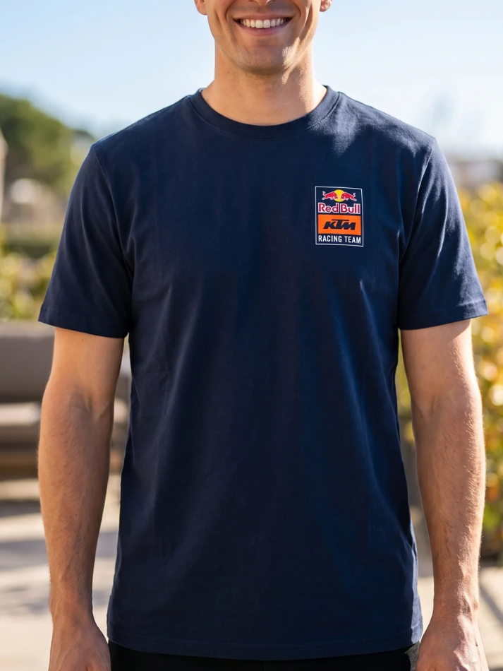 Red Bull KTM T-shirt uomo blu e arancio-1