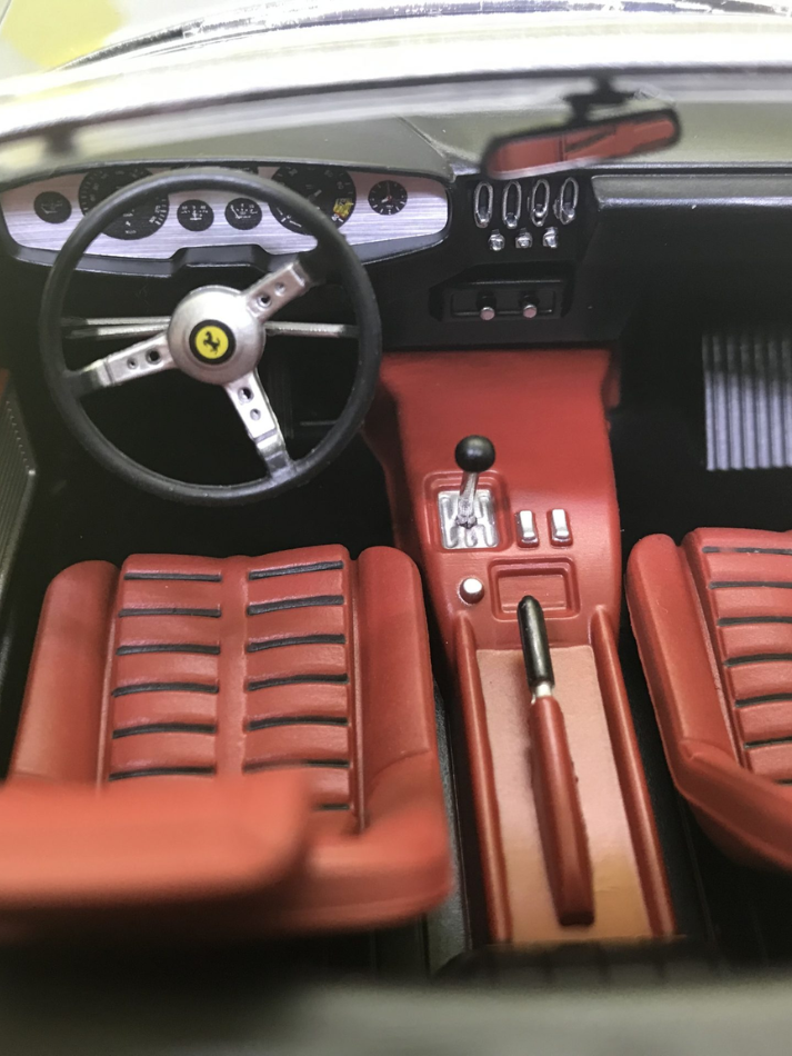Modellino auto KK Ferrari 365 GTS Daytona Spider Serie 2 1971 grey metal in scala 1:18-4